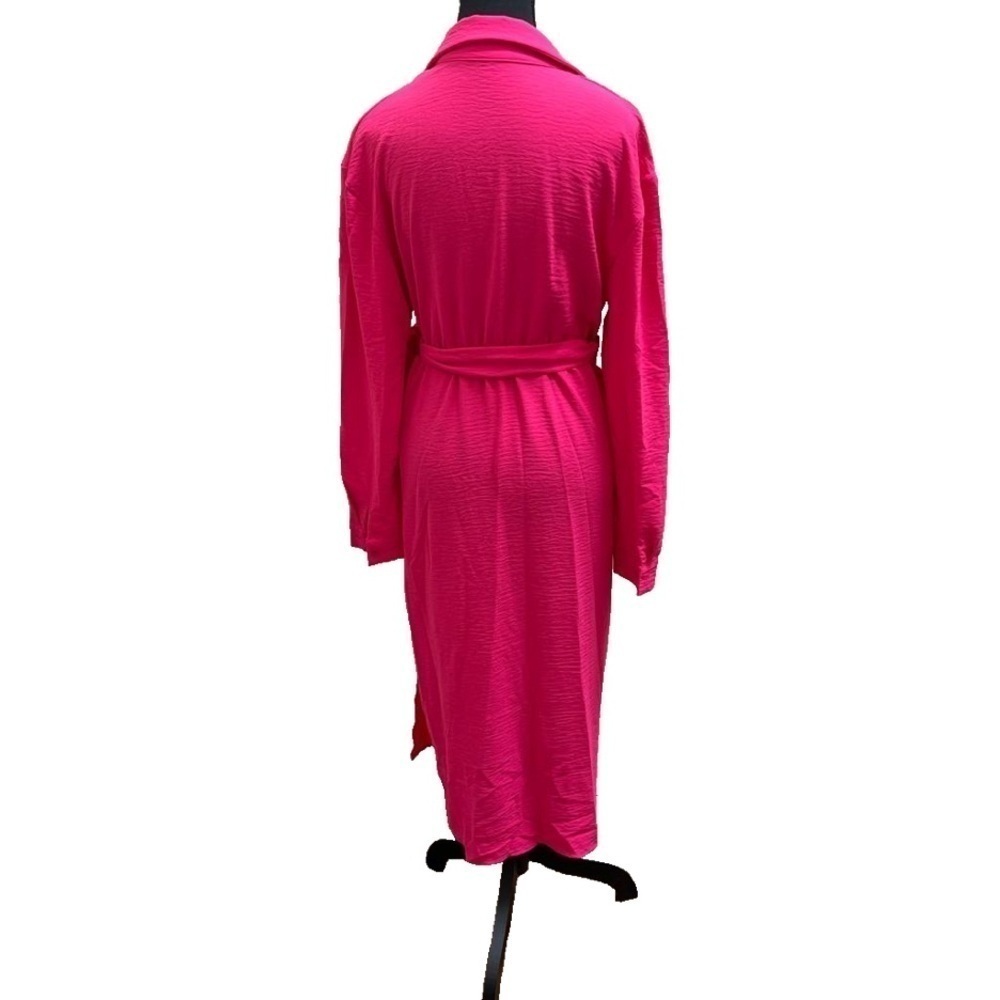 Pink wrap dress - Picture 2 of 5